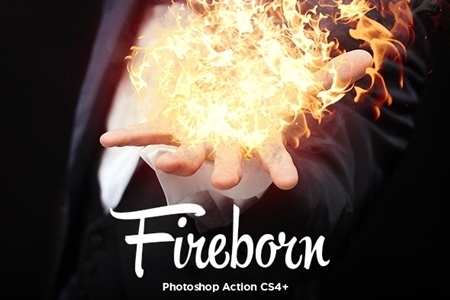 FreePsdVn.com 1909029 PHOTOSHOP fireborn cs4 photoshop action 24273075 cover
