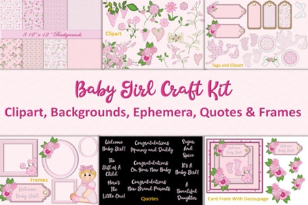 FreePsdVn.com 1909064 STOCK baby girl clipart backgrounds bundle 1730509 cover