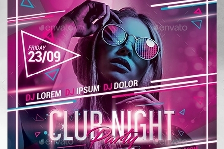 FreePsdVn.com 1909204 TEMPLATE club night party flyer 24430389 cover