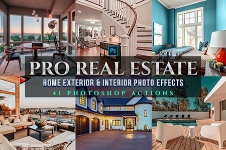 FreePsdVn.com 1909245 PHOTOSHOP 42 pro real estate photoshop actions 24494944 cover