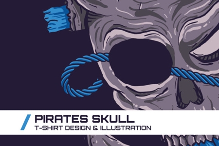 FreePsdVn.com 1909338 VECTOR pirates skull t shirt illustration 1747090 cover