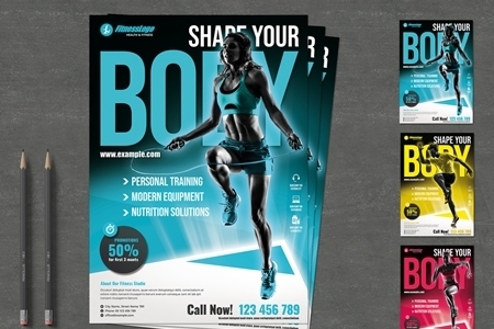 FreePsdVn.com 1910268 TEMPLATE fitness flyer layout 239874933 cover