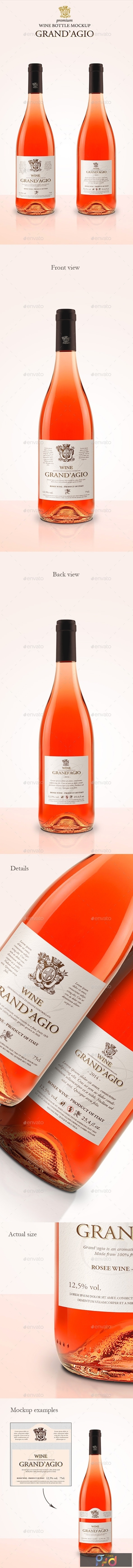 Premium Rosé Wine Mockup 7141676 1