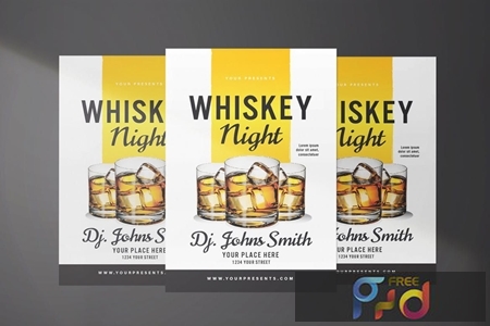 Whisky Night Flyer H3T4CJB 1
