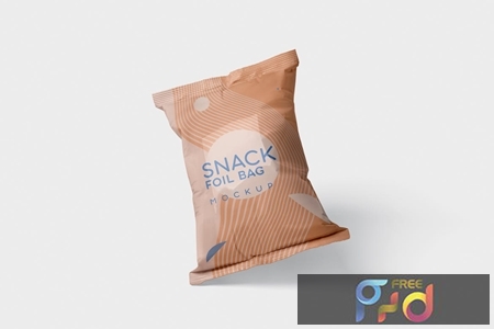 Snack Foil Bag Mockup - Plastic LTPD529 1