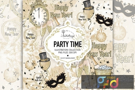 Party Time design 2KTFYHH 1