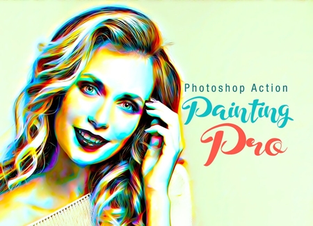 FreePsdVn.com 1911325 PHOTOSHOP painting pro photoshop action 4245980 cover
