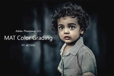 Freepsdvn.com 1911349 Photoshop Color Mat Granding Ps Action 2013716 Cover