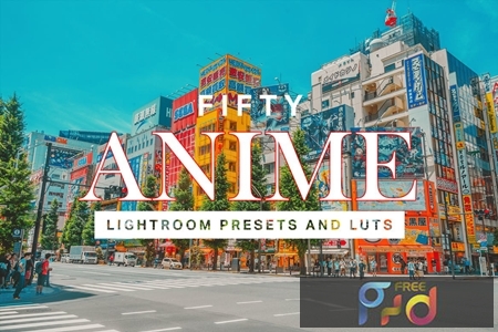 50 Anime Lightroom Presets and LUTs 55DELEJ 1