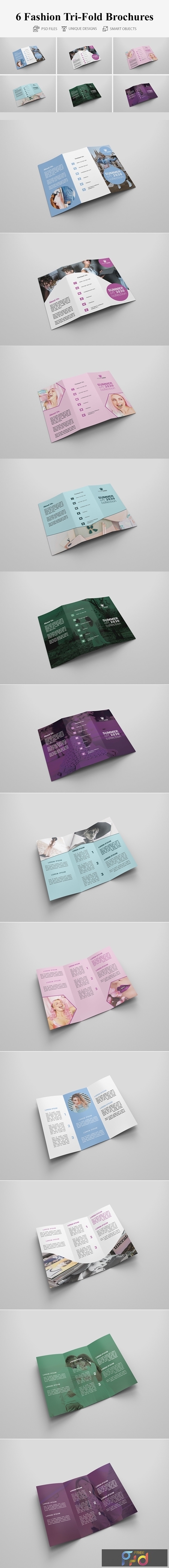 6 Fashion Tri-fold Brochures 4160669 1
