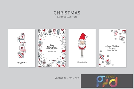 FreePsdVn.com 1912018 VECTOR christmas greeting card vector set 69bcv3c