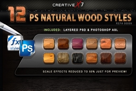 FreePsdVn.com 1912067 PHOTOSHOP 12 photoshop natural wood styles 24938808 cover