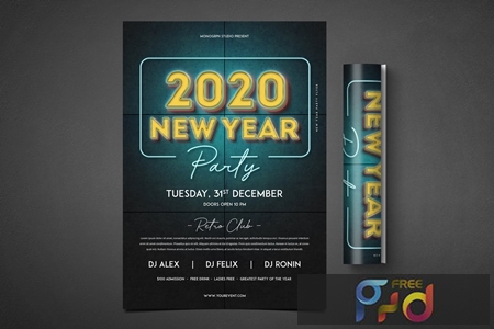 New Year Party Flyer EGJPW5T 1