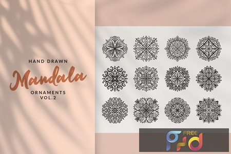 Hand Drawn Mandala Ornaments Vol2 EU7MADL 1