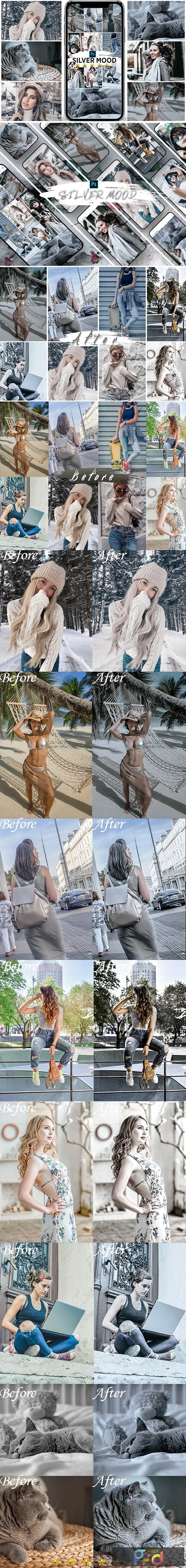 Silver Mood Photoshop Actions 25147155 1