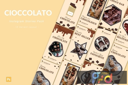 Cioccolato - Instagram Story Pack 5N2D56Z 1