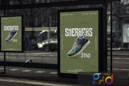 Sneaker Shoes - Product Promotion Poster RB UCCJVCZ 1