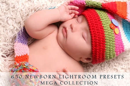 FreePsdVn.com 2001069 LIGHTROOM 650 newborn baby lightroom presets 4358264 cover