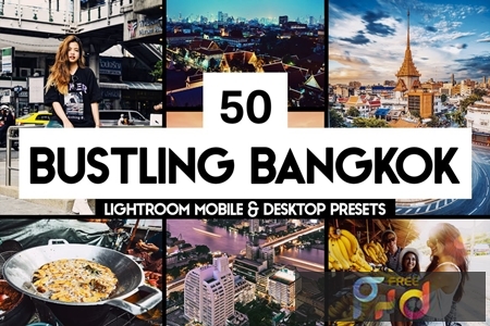 50 Bangkok Lightroom Presets & LUTs SZL3PXQ 1