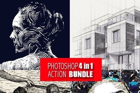 constructum 4in1 photoshop actions bundle free download