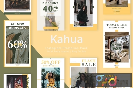 Kahua - Instagram Story Pack S5PUH6R 1