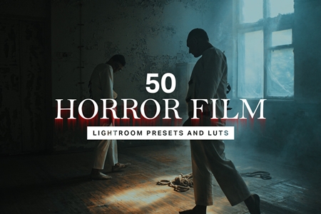 FreePsdVn.com 2001469 LIGHTROOM 50 horror film lightroom presets 4457132 cover