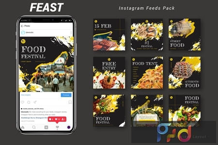Feast - Instagram Feeds Pack 9567UQC 1