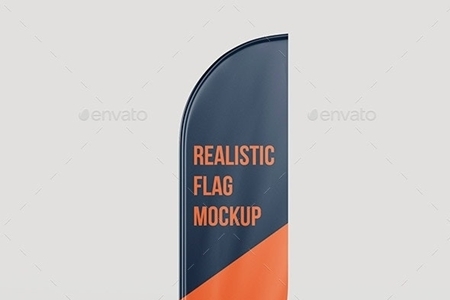 FreePsdVn.com 2002314 MOCKUP realistic flag mockup 25624980 cover