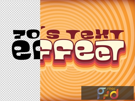 Text Effect Layout with 60S Style Design 322145580 1