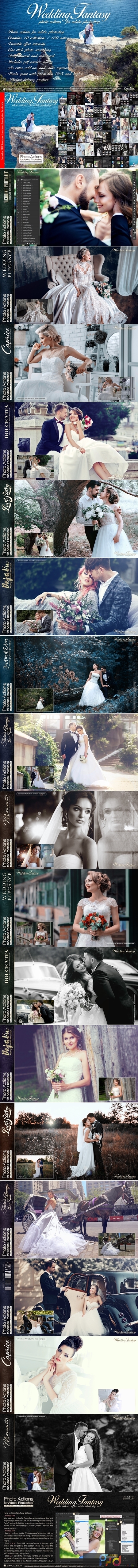 Actions for Photoshop   Wedding ( full )