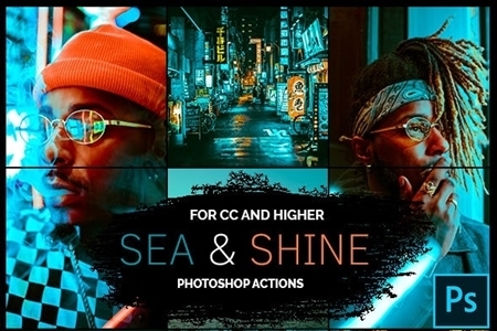 FreePsdVn.com 2003271 PHOTOSHOP sea shine photoshop actions 25847129 cover