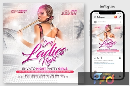 Sexy Ladies Night Flyer 4519205 - FreePSDvn