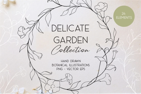 FreePsdVn.com 2003436 VECTOR delicate botanic garden 3586599 cover
