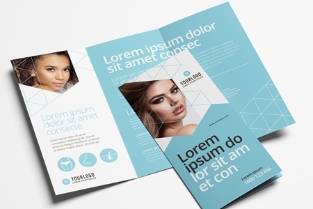 FreePsdVn.com 2003496 VECTOR trifold brochure layout for cosmetic clinics 329398714 cover