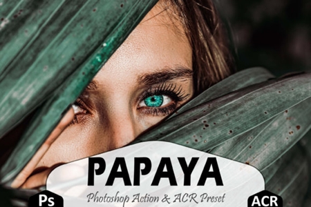 FreePsdVn.com 2003553 PHOTOSHOP papaya photoshop actions and acr presets 1668550 cover