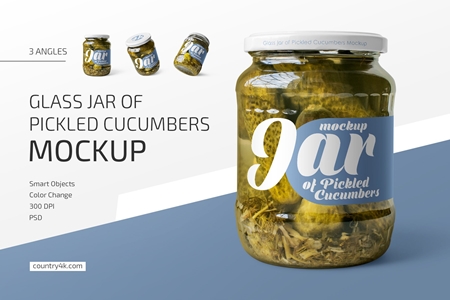 FreePsdVn.com 2004080 MOCKUP jar of pickled cucumbers mockup set 4700815 cover