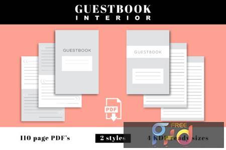 KDP Guestbook Interior Bundle 3825859 1