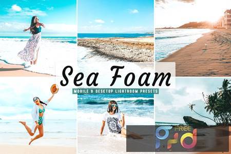 Sea Foam Mobile & Desktop Lightroom Presets U5L738S 1