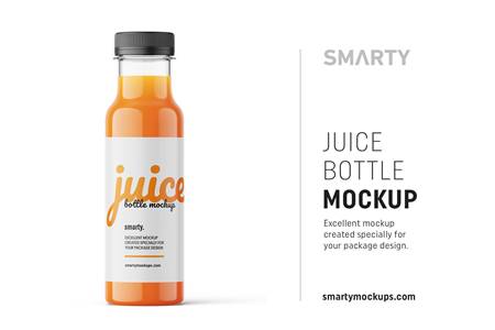 Download Carrot Juice Bottle Mockup 4825702 Freepsdvn