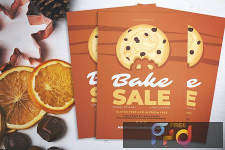 Bake Sale Day Flyer PQWW6MT 1