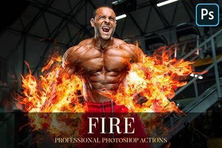 FreePsdVn.com 2005455 ACTION fire photoshop action 4870210 cover