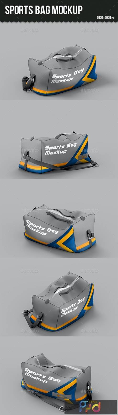 Download Sports Bag Mockup 25691137 - FreePSDvn