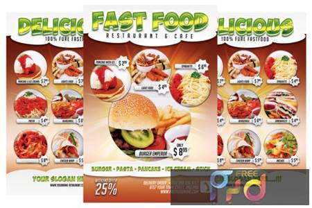 Download Free Fast Food Menu 3990308 Freepsdvn PSD Mockup Template