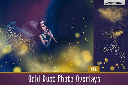 FreePsdVn.com 2006187 STOCK gold dust photo overlays 5013321 cover