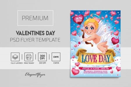 FreePsdVn.com 2006260 TEMPLATE valentines day premium psd flyer template 116484 cover