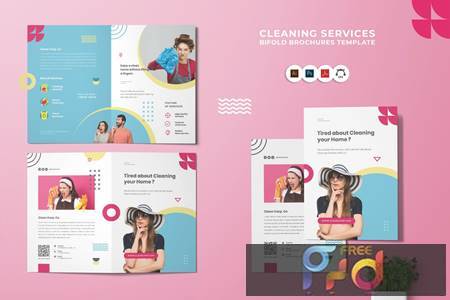 Cleaning Service Bi-Fold Brochure JCC9E52 1