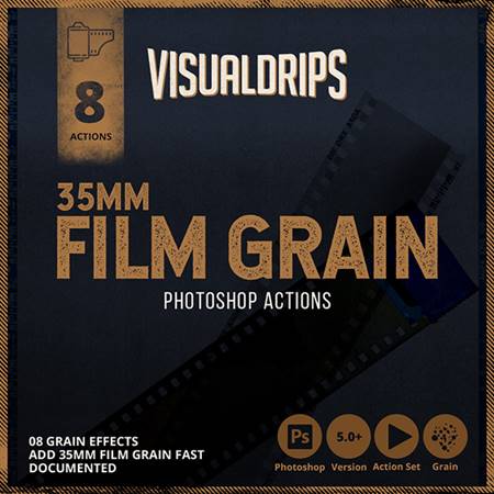 FreePsdVn.com 2006539 ACTION 35mm film grain photoshop action 26843288 cover