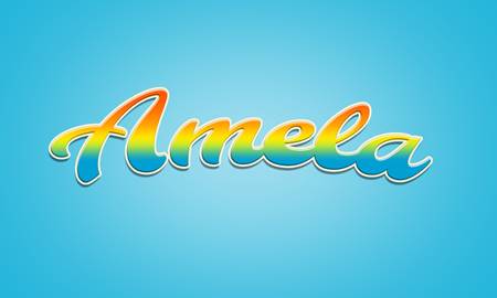 Freepsdvn.com 2007117 Action Amela 3d Game Logo Rainbow Text Effect 26999571 Cover