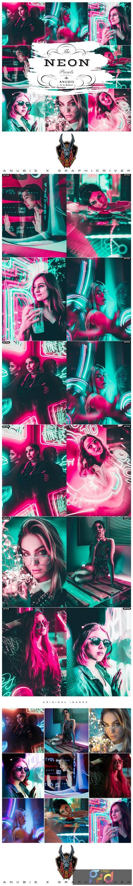 Ultra Neon Photoshop Action