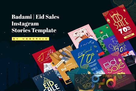 Badami - Eid Sales Instagram Stories Template QN7VQAY 1